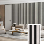 Skandiva™ Signature Acoustic Slat Panel — Natural Oak (2.7 × 1.10 m)